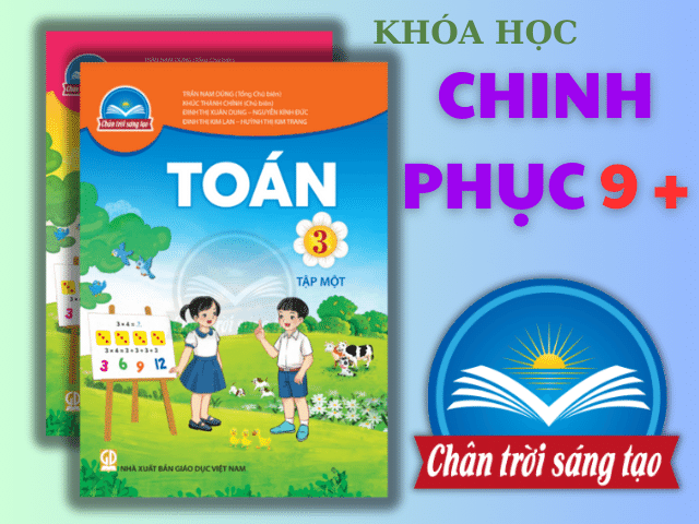 TOÁN LỚP 3 SÁCH CHÂN TRỜI SÁNG TẠO