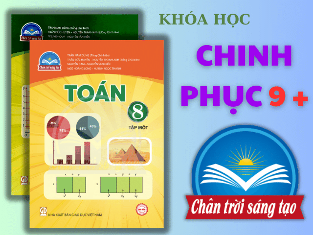 TOÁN LỚP 8 SÁCH CHÂN TRỜI SÁNG TẠO