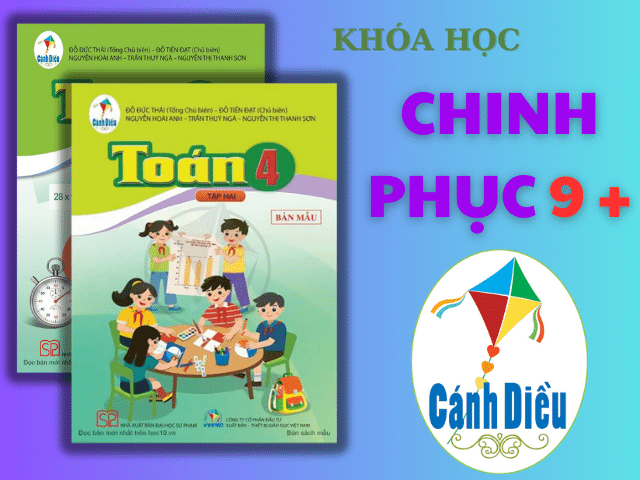 TOÁN LỚP 4 SÁCH CÁNH DIỀU